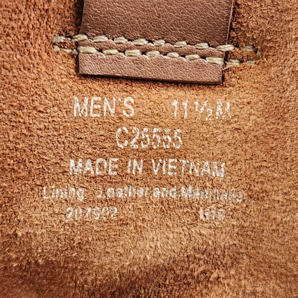 Cole Haan Zerogrand Men Size 11.5 M Brown Leather Classic Hiker Boots C25555